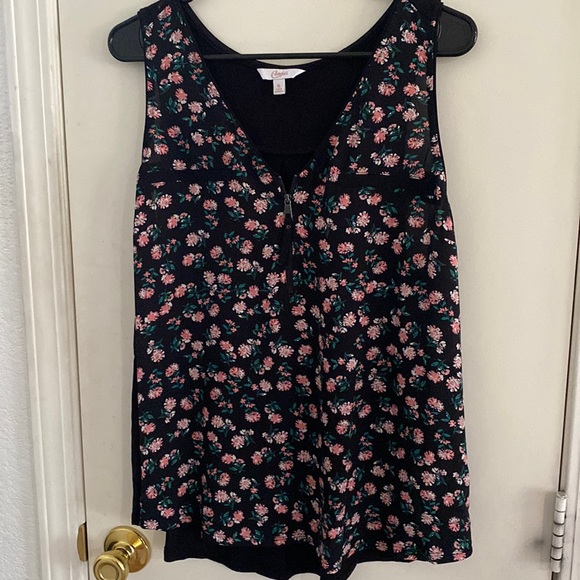 Candie's Tops - Floral work top